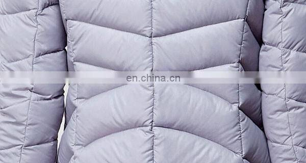 female high quality down jacket for winter wear