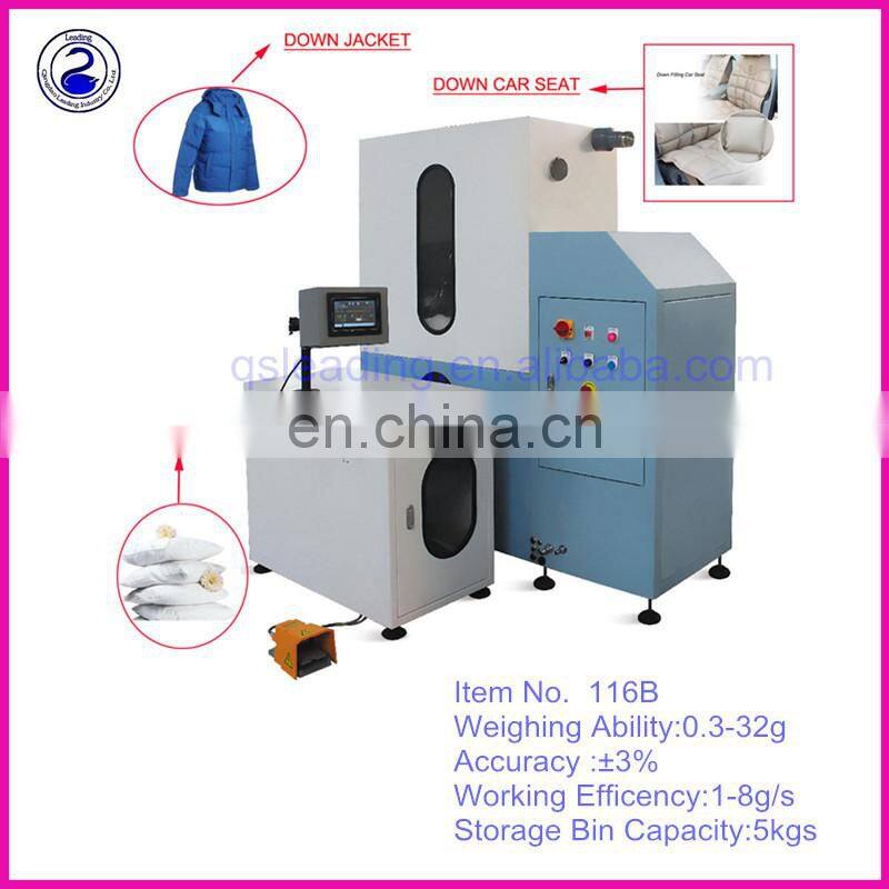 Duck Down Jackets Stuffing Machine