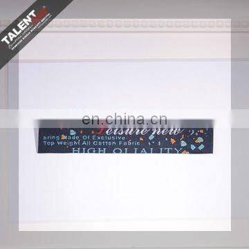 custom private brand casual fashion garment woven label