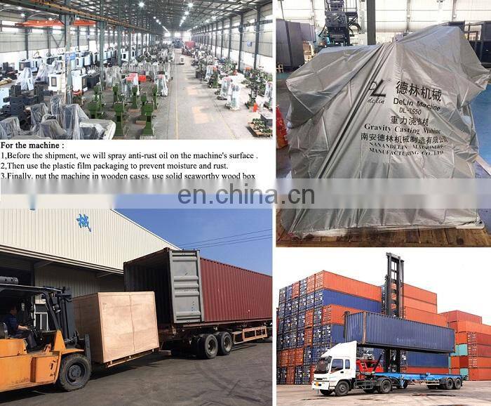 Advanced 3 axis cnc vertical machining center