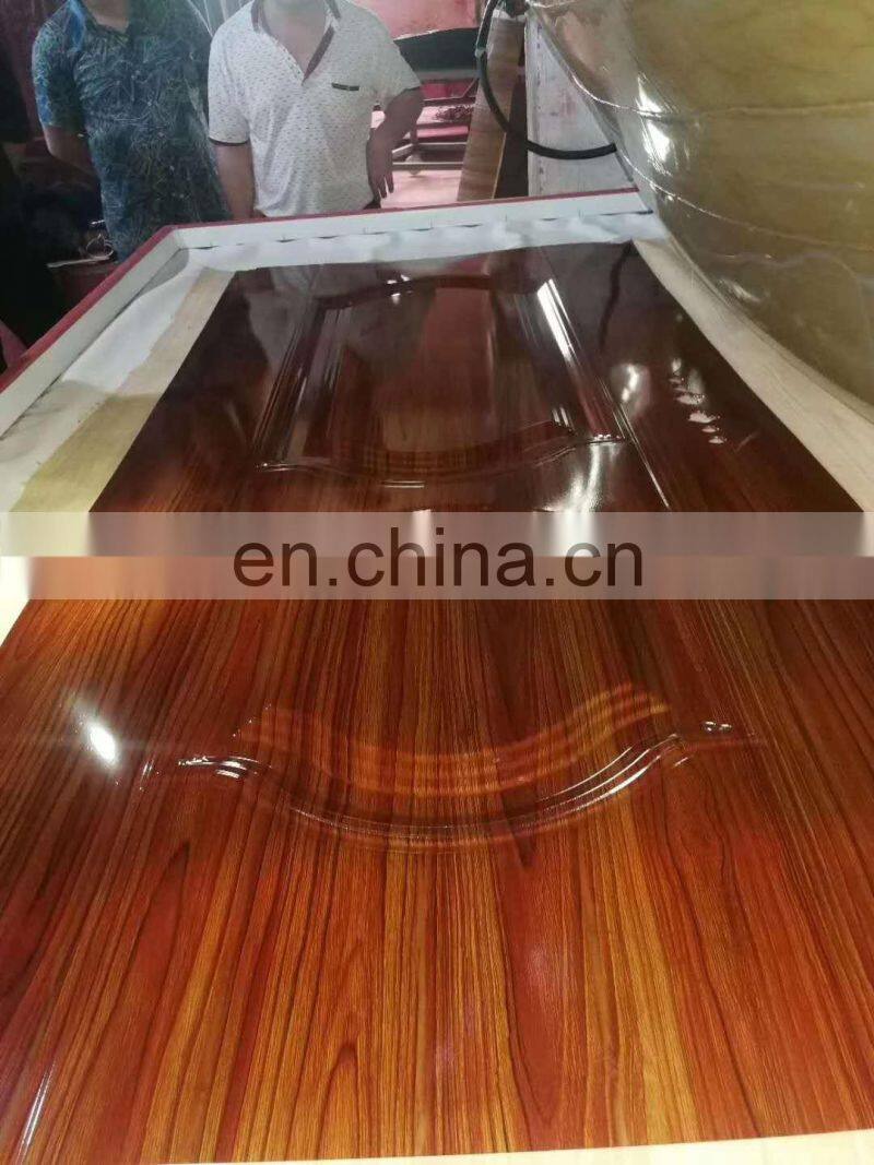 Excellent wood grain transfer printing machine for aluminum window