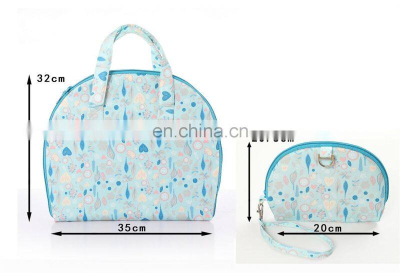 2 pack Multi-functional pad for infant diaper bag Mommy Travel Foldable Waterproof Organizer Kit Baby Portable Changing