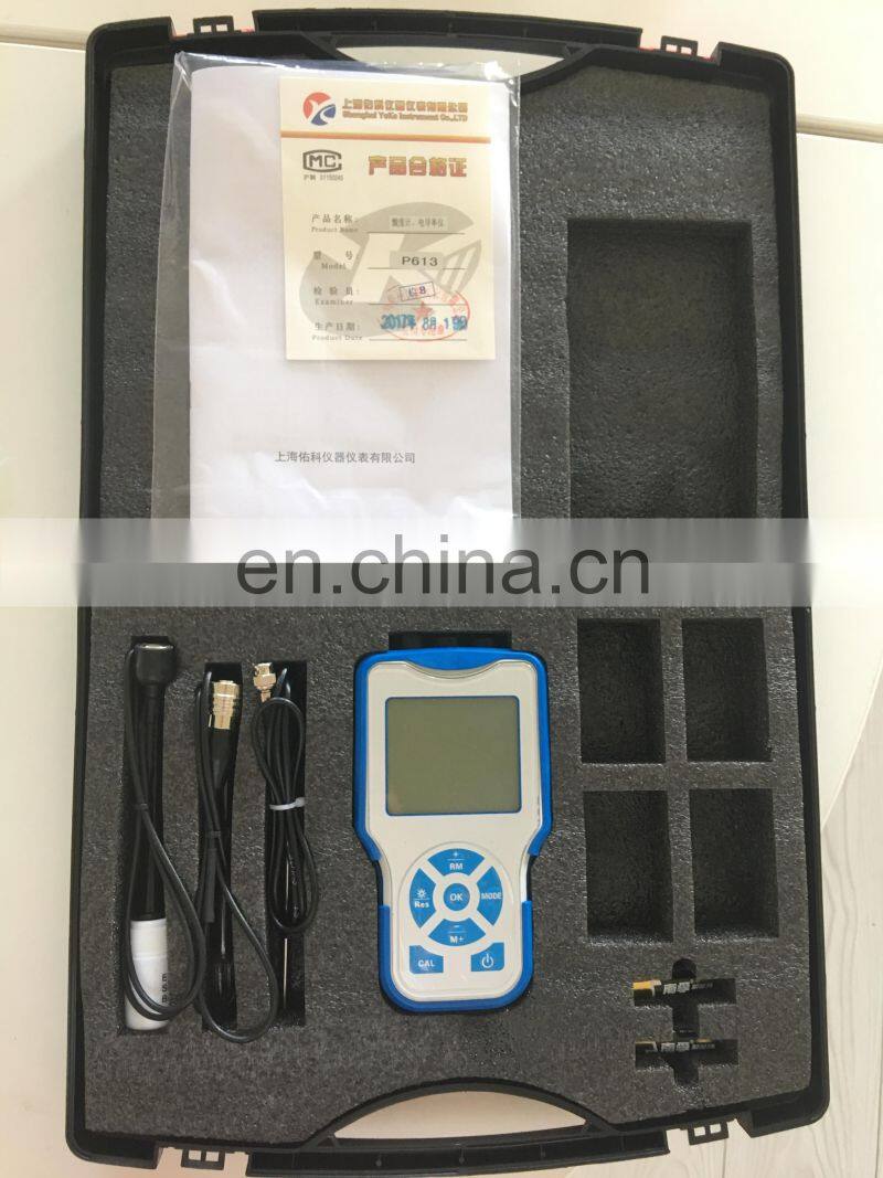 P612 Portable Digital blue backlit display conductivity meter