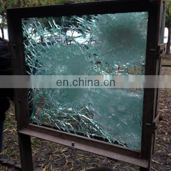 Clear Laminated Glass Bullet Proof Glass