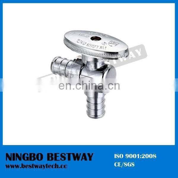 NSF Certificated 1/4 Turn Compression x Slip Angle Stop Valve