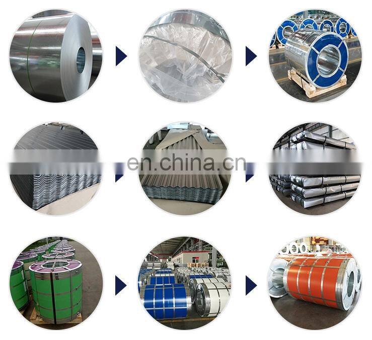 galvanized wave steel sheet SGCC