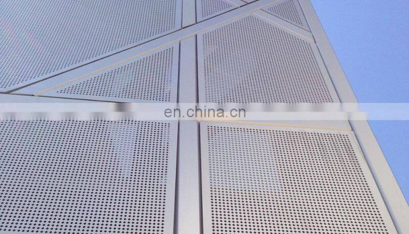 Punching hole aluminum small hole perforated metal mesh