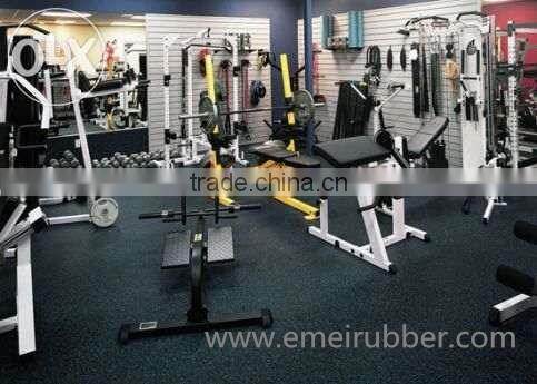 fitness rubber flooring/gym flooring