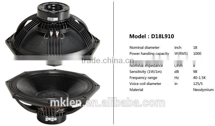 RW218TT+ Best sell subwoofer speaker