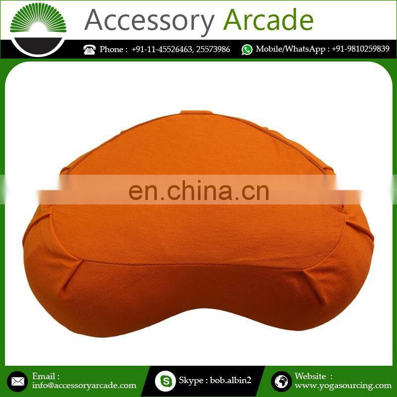 100% Cotton Canvas Half Moon Shape Yoga Massage Cushion Buy From Lead Supplier