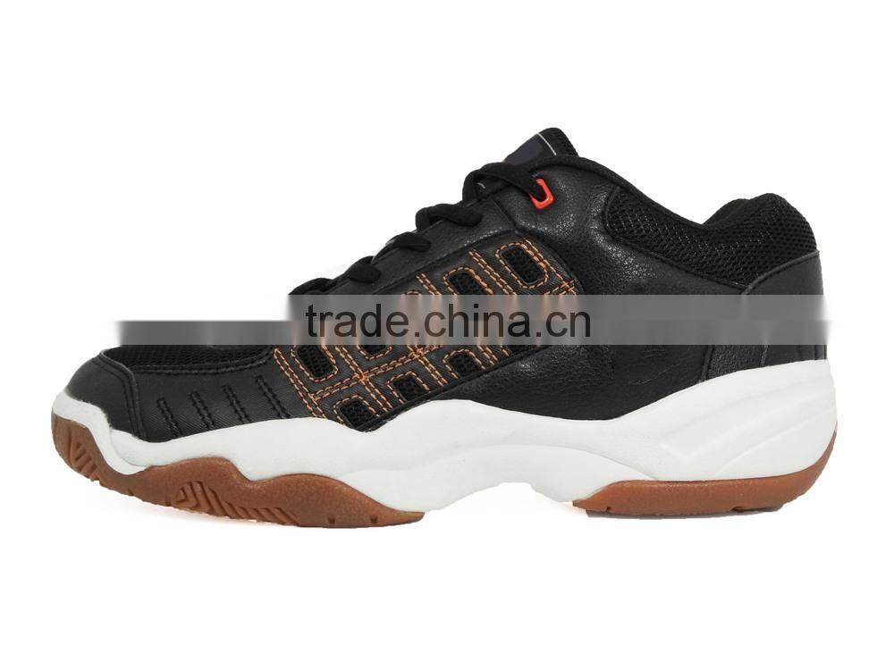 2014 Best Quality Lightweight Leather and Mesh upper Squash Shoe