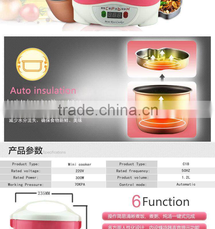 china suppplier hot sale portable mini rice cooker