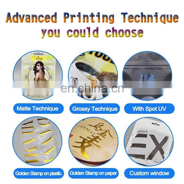 Silver mylar bag custom stand up pouch for tea ,coffee , snack