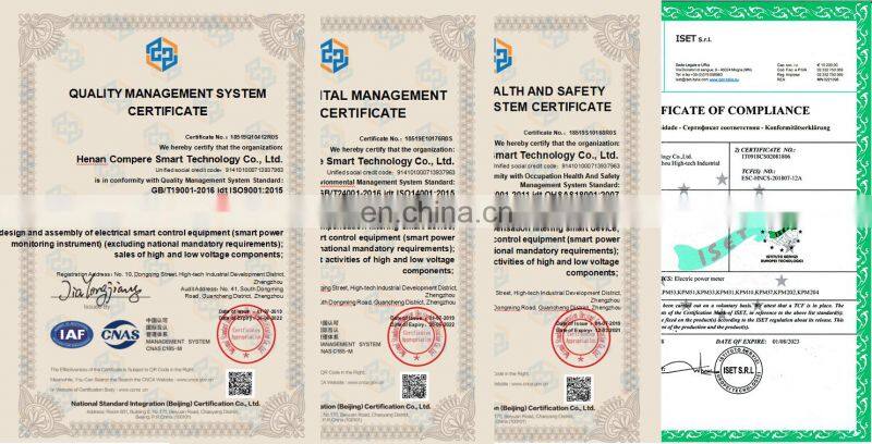 10kw Intelligent RS485 programmable motor thermal protection controller KPM60