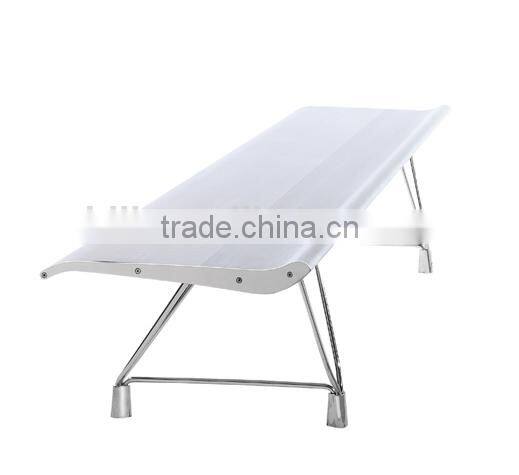 Popular aluminum alloy bench hospital chair waiting office chair H61A-3-E