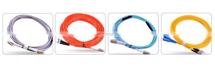 LC APC to SC APC Duplex 2.0mm PVC (OFNR) 9125 Single Mode Fiber Patch cord Cable