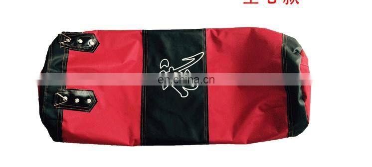 Low MOQ punching hanging boxing sand bag