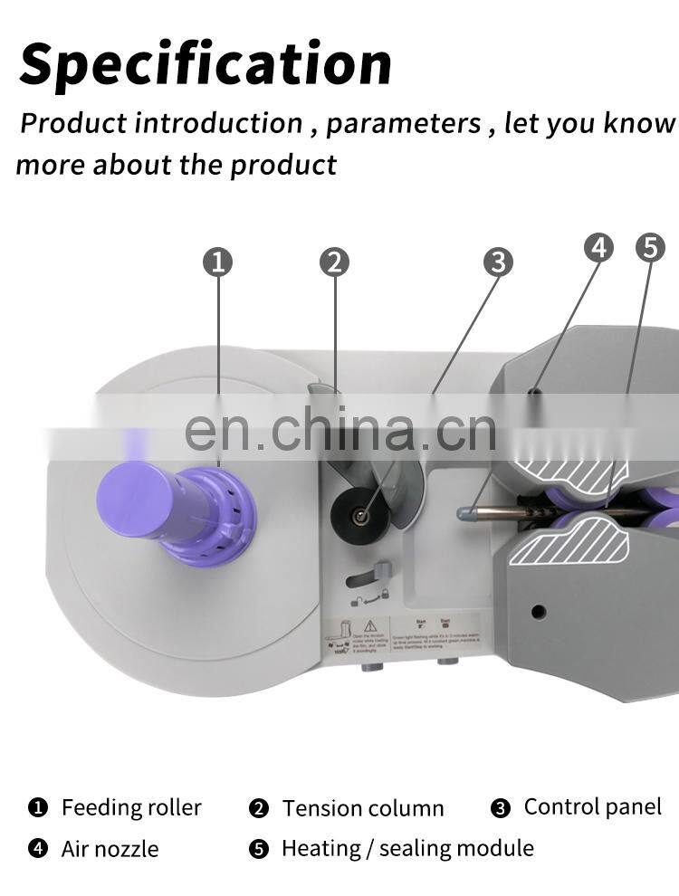 Willing Industrial Air Bag Inflat Fill Bubble Filler Cushion Packing Product Air Pillow Cushion Fill Making Machine