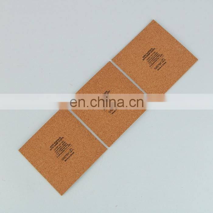90mm Eco-Friendly Wholesale Round Custom Cork Coaster with Advertising Logo Print Cork Pad