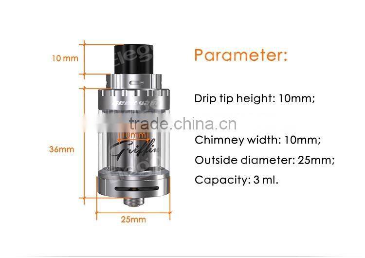 Newest Releaseed vape Black GeekVape Griffin 25 Mini with Avocado 24 Large Stock Wholesale