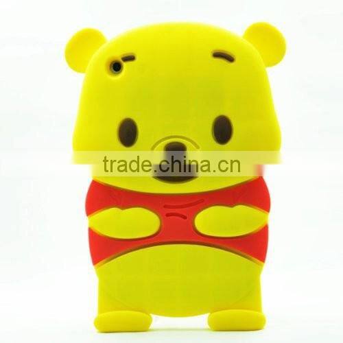 3D elephant silicone case for iphone 5/5S