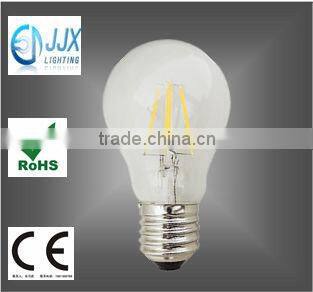 Edison style 4w e27 glass LED filament bulb trade assurance supplier
