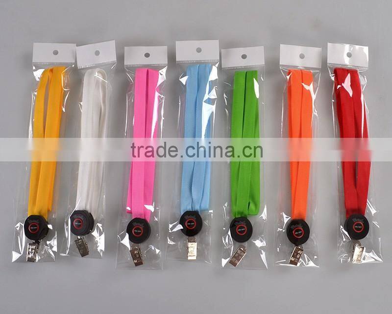 led lighting lamp with lanyard Label badge lanyard Nylon reflective tags design faith fashion caful easy-going beauty equal