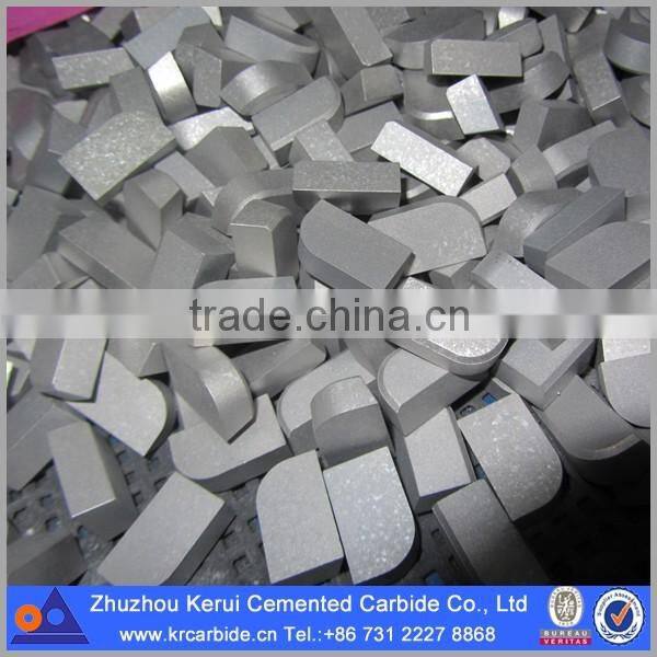 ZhuZhou brazed turning tool,brazing tip h13 grade yg6