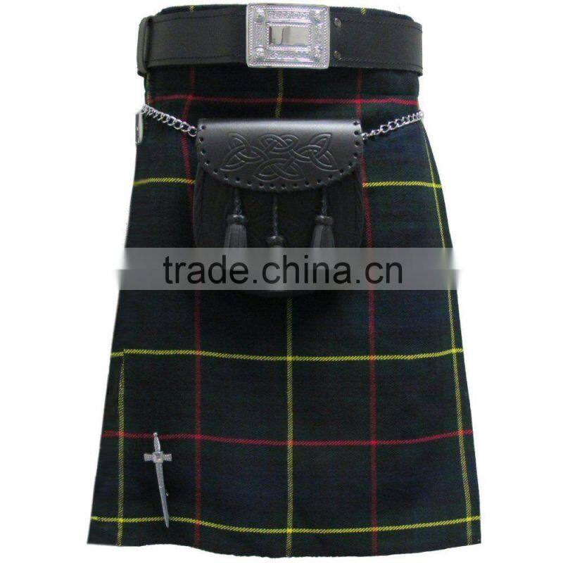 Hunting Stewart 5 Yard 10 oz Scottish Highland KILT (Formal & Everyday)