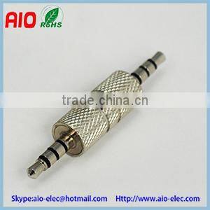 3.5mm mono Female jack to 3.5mm stereo Male plug Headphone Earphone Adapter