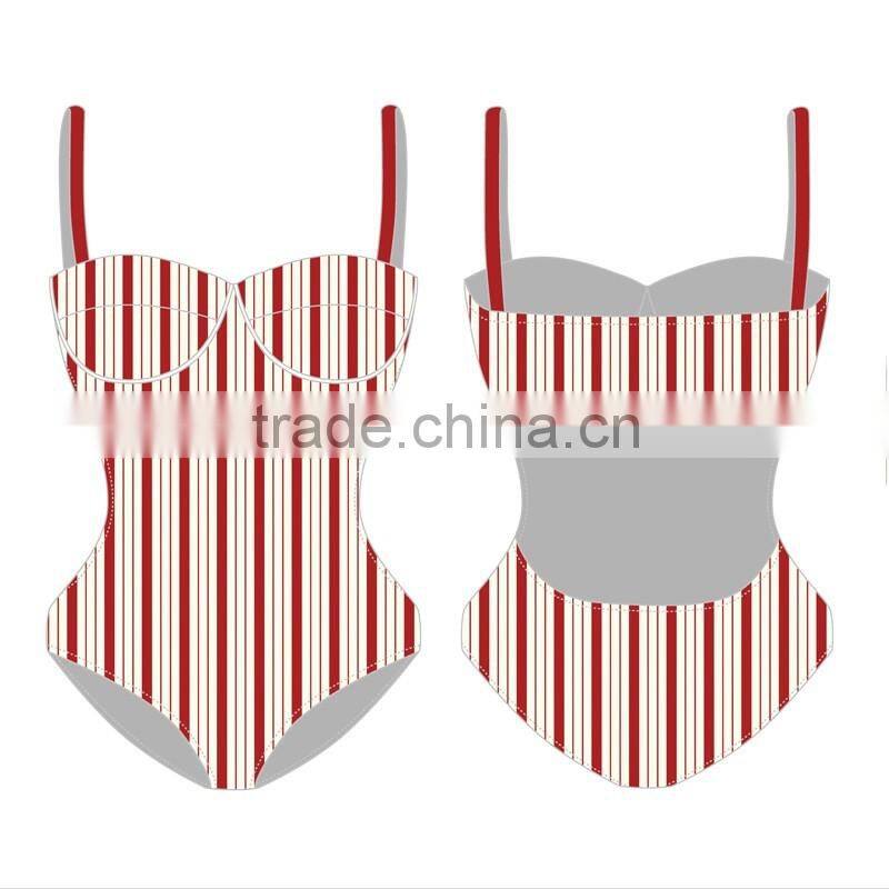 Girls/Kids sublimate shiny latex bikini with swimsuit