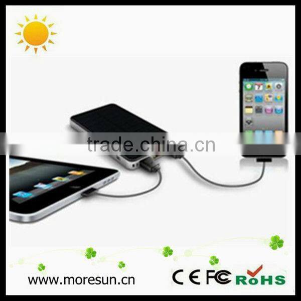 Hot selling solar charger for backpack for travel 6000mA power capacitor bank