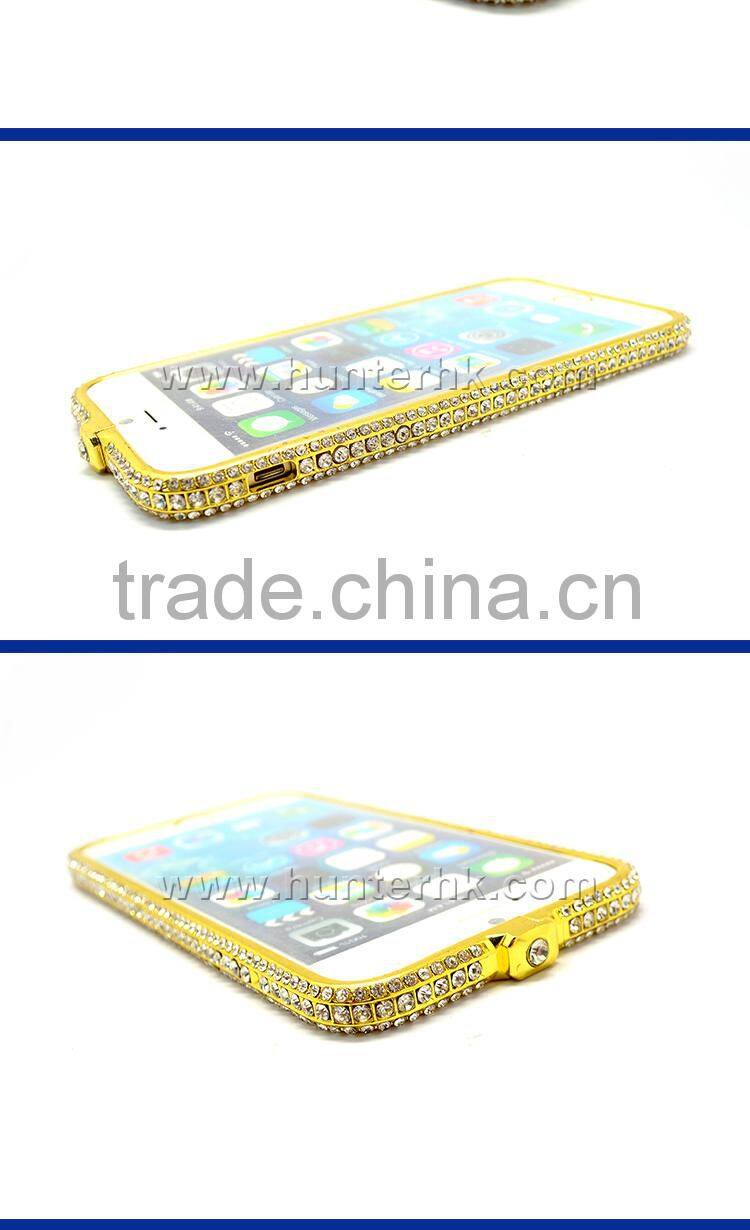 Lady Style Bing Diamond For iPhone6 Bumper Frame Case