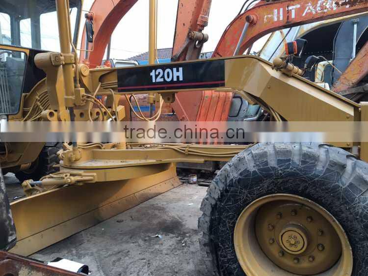 second hand CAT 120H grader new CAT 140grader 140k motor grader