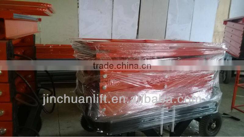 10m Product Description of mobile scissor lift platform 300kg