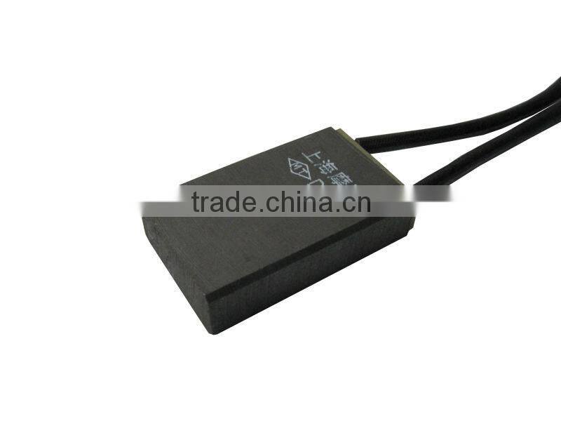 Industrial carbon brushes for dc motors