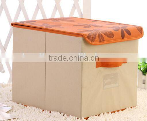 Spacious Canvas Collapsible Storage Box