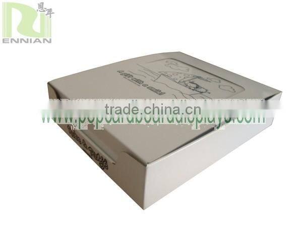 Store Advertising White Coardboard Paper Box