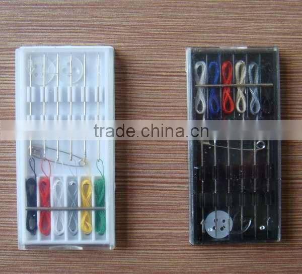 China manufacturer disposable hotel sewing kit /accordion sewing box