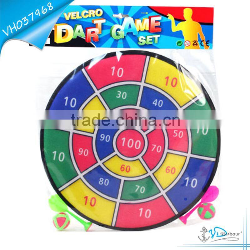 children kids game set indoor velcro promotion dart board