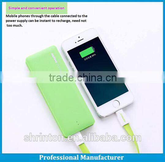 Remax Slim power bank charger 5000mah