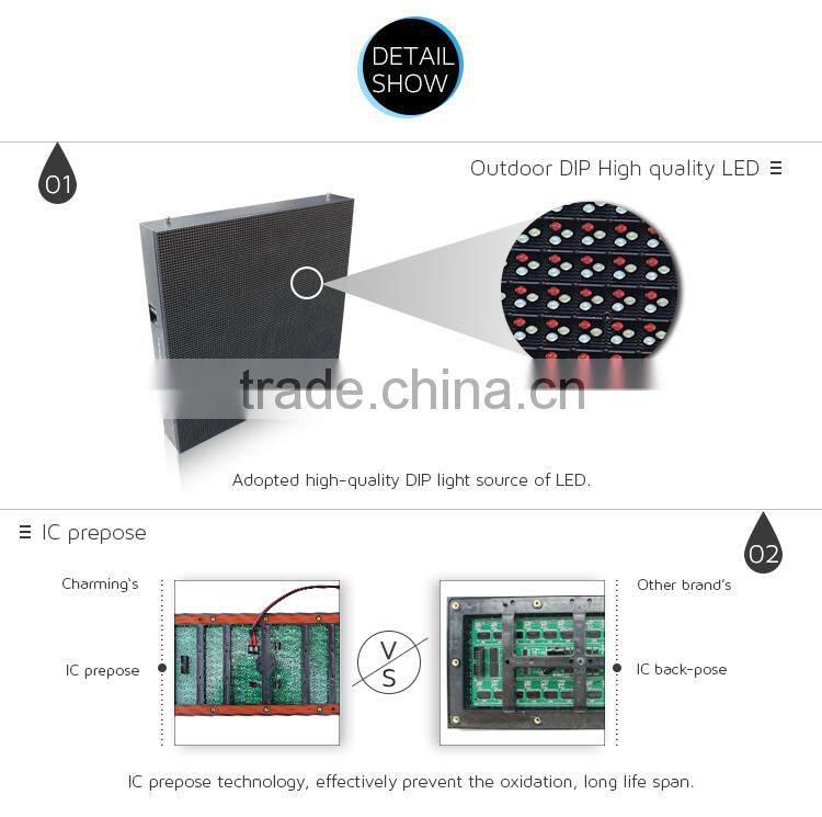 led outdoor advertising board video screen