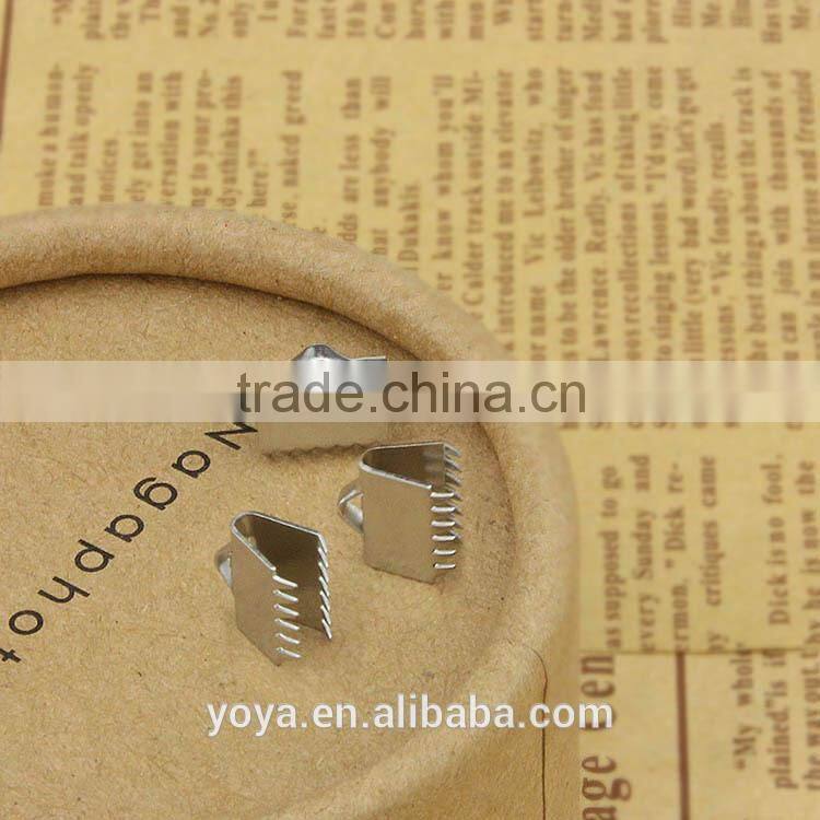 S839 for chain necklace, Stainless steel clasp crimp