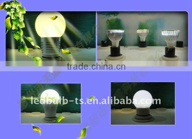3W Modern LED Spotlight E26 E27 GU10 MR16 90-100lm/W