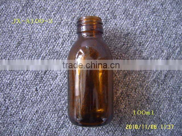 30ml amber glass bottle for syrup