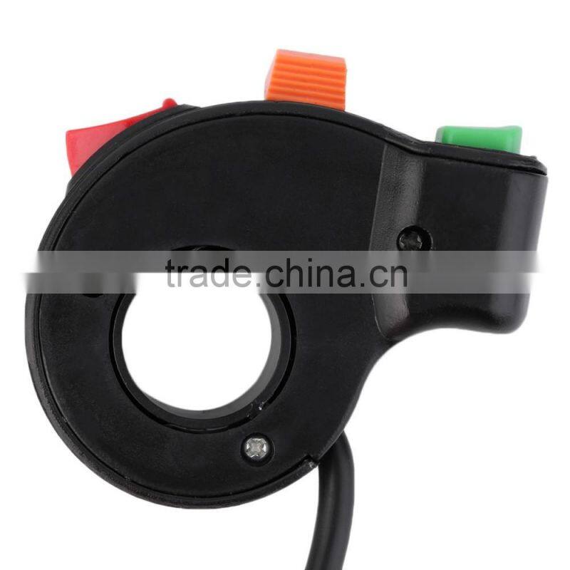 7/8 inch Motorcycle Scooter Dirt ATV Quad Handlebar Horn Switch Headlight Turn Signals On/Off Switch