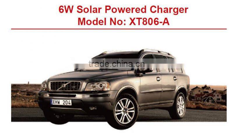 -Maintain your car DC 12V solar charger with CE certification