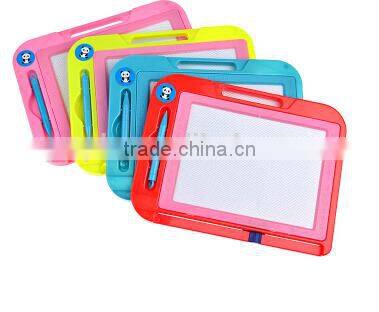 No -toxic plastic kids erasable drawing board with plastic pen