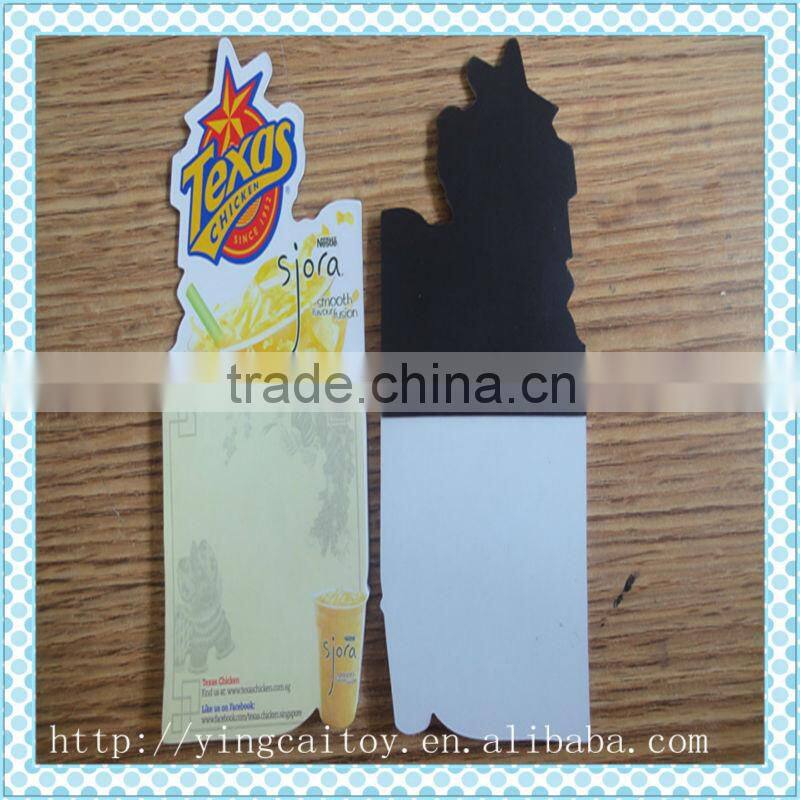 fashionable memo pad,fridge magnetic memo pad