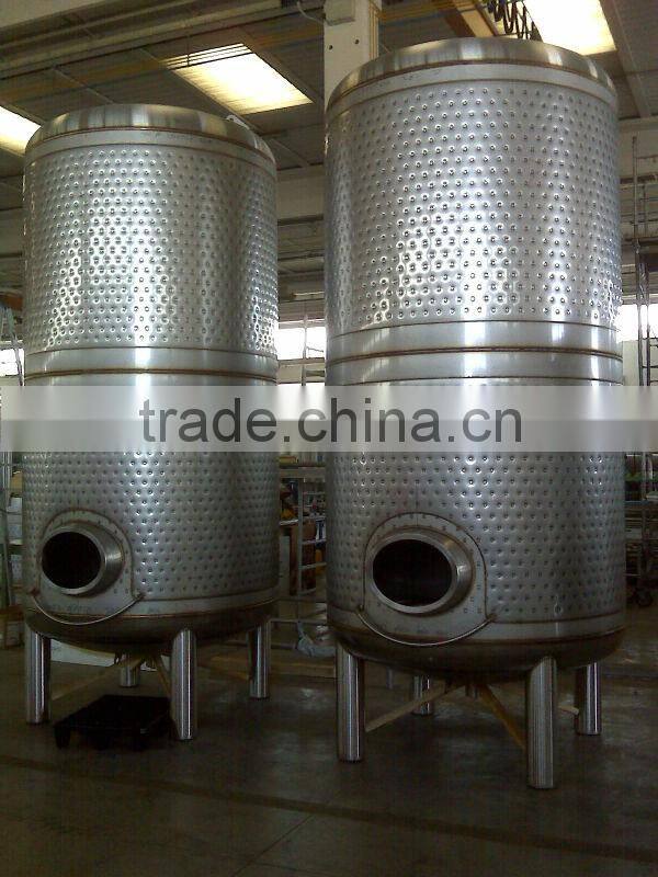 Stainless Steel Wine Storage Tank For Wine Brewing Bright Tank
